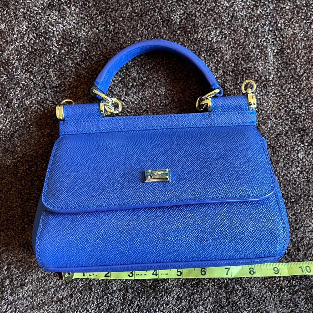 Dolce & Gabbana Sicily Bag in Dauphine Leather